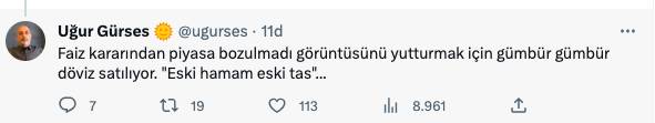 Merkez Bankası'nın faiz kararına ünlü ekonomistlerden ilk yorum ve tepkiler: İşte o değerlendirmeler 9